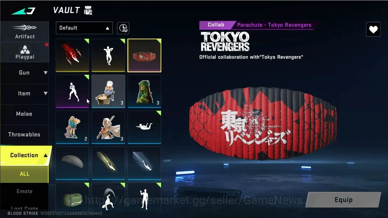 Blood Strike Accounts ASIA|EVO M1887-Destroyer Lv3|Collab TokRev [JACK-T image 20