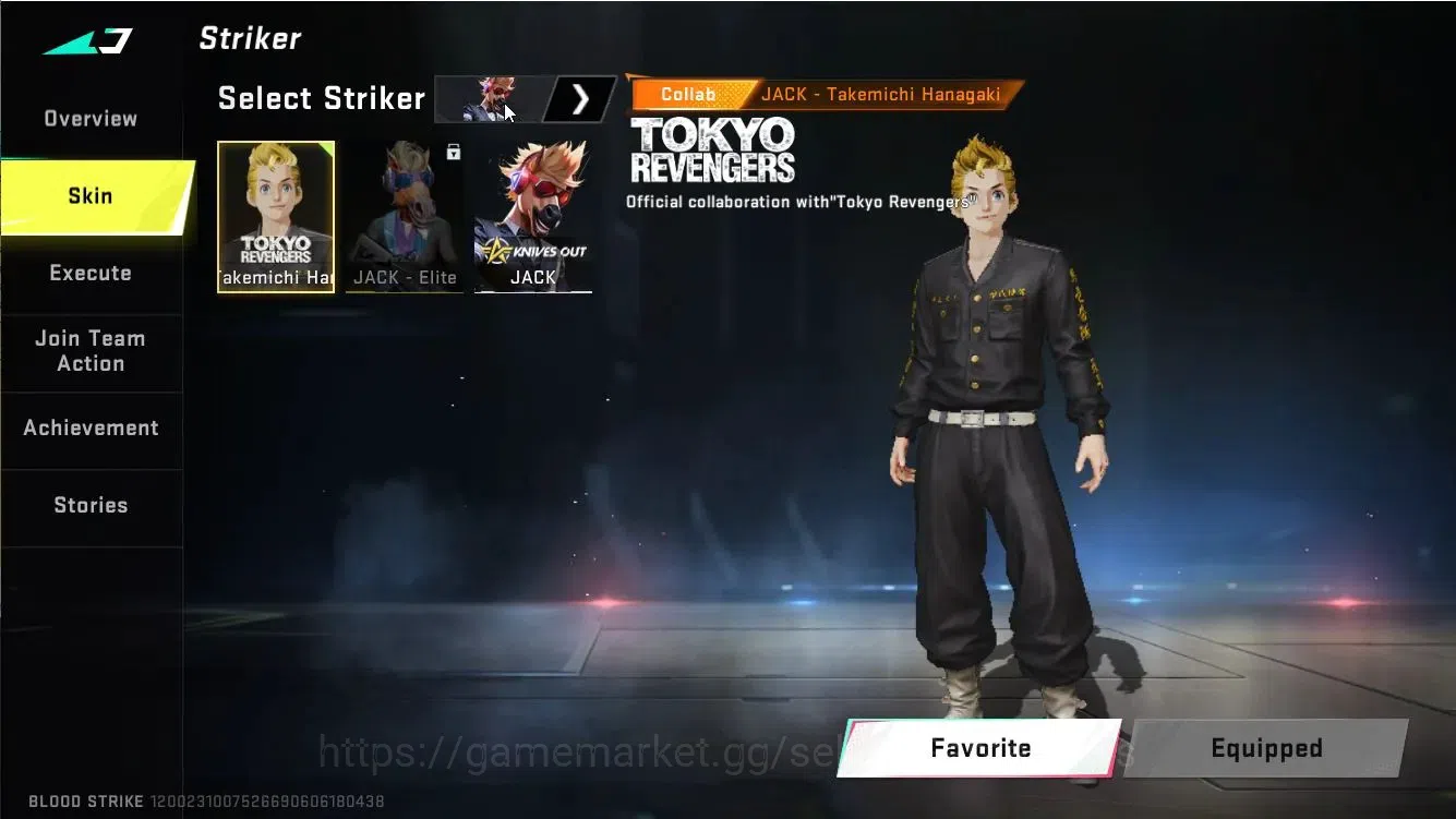 Blood Strike Accounts ASIA|EVO M1887-Destroyer Lv3|Collab TokRev [JACK-T image 4