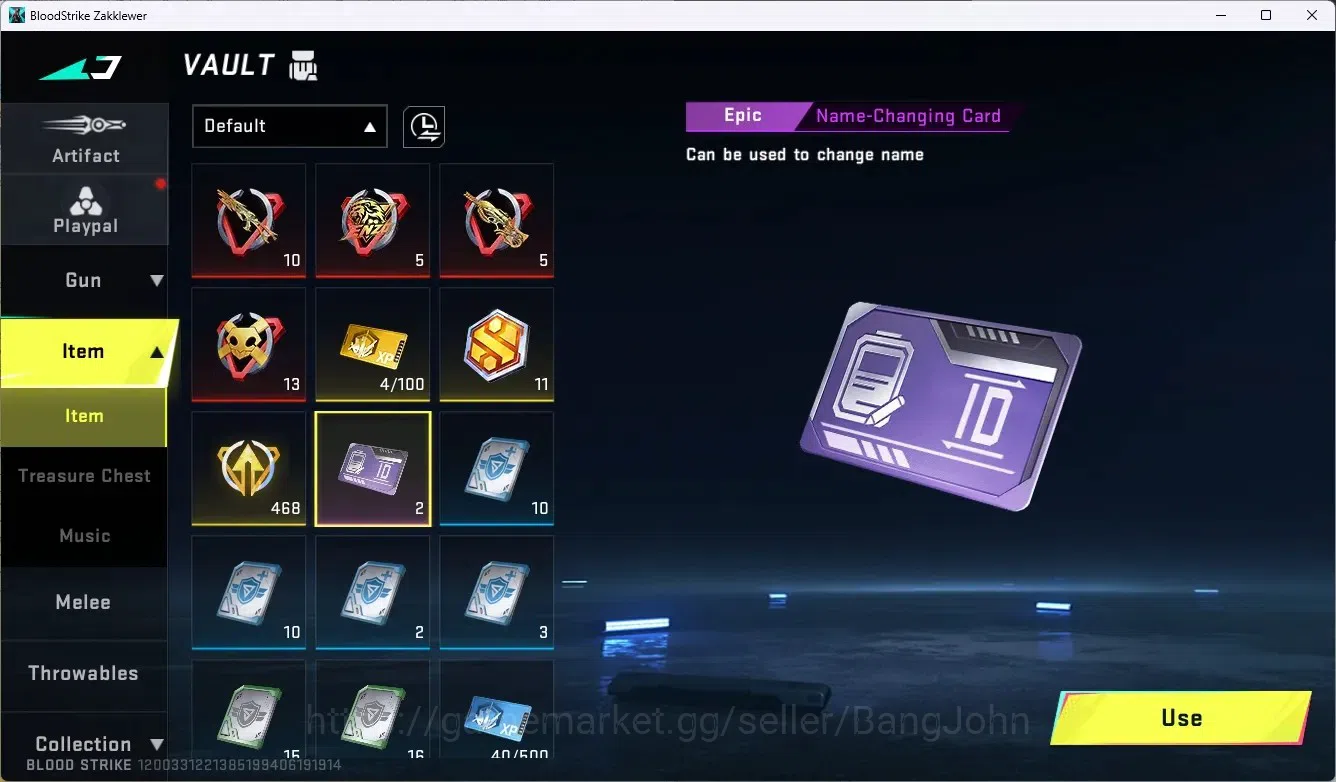 Blood Strike Accounts ASIA | NAME - CHANGING CARD|ULTRA LOOT CRATE| 2 TR image 19