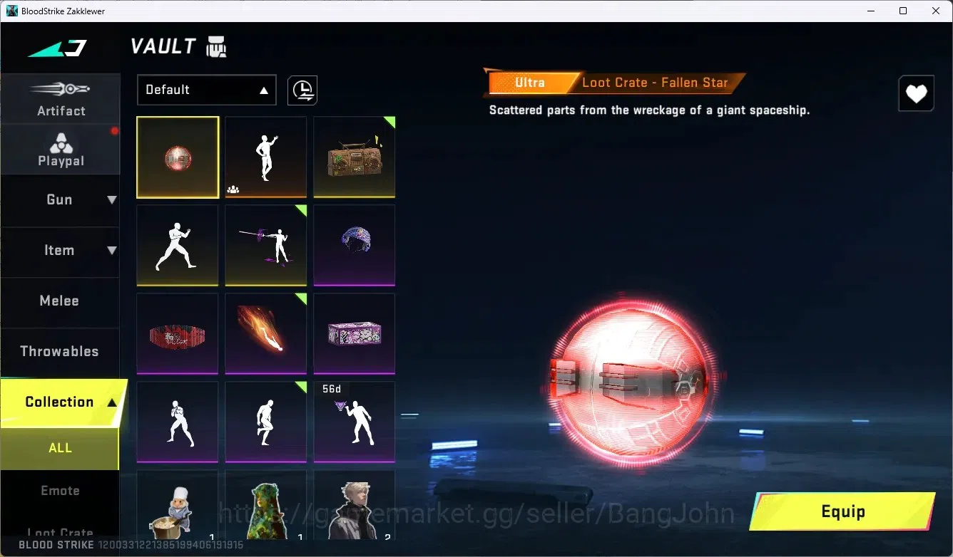 Blood Strike Accounts ASIA | NAME - CHANGING CARD|ULTRA LOOT CRATE| 2 TR image 20