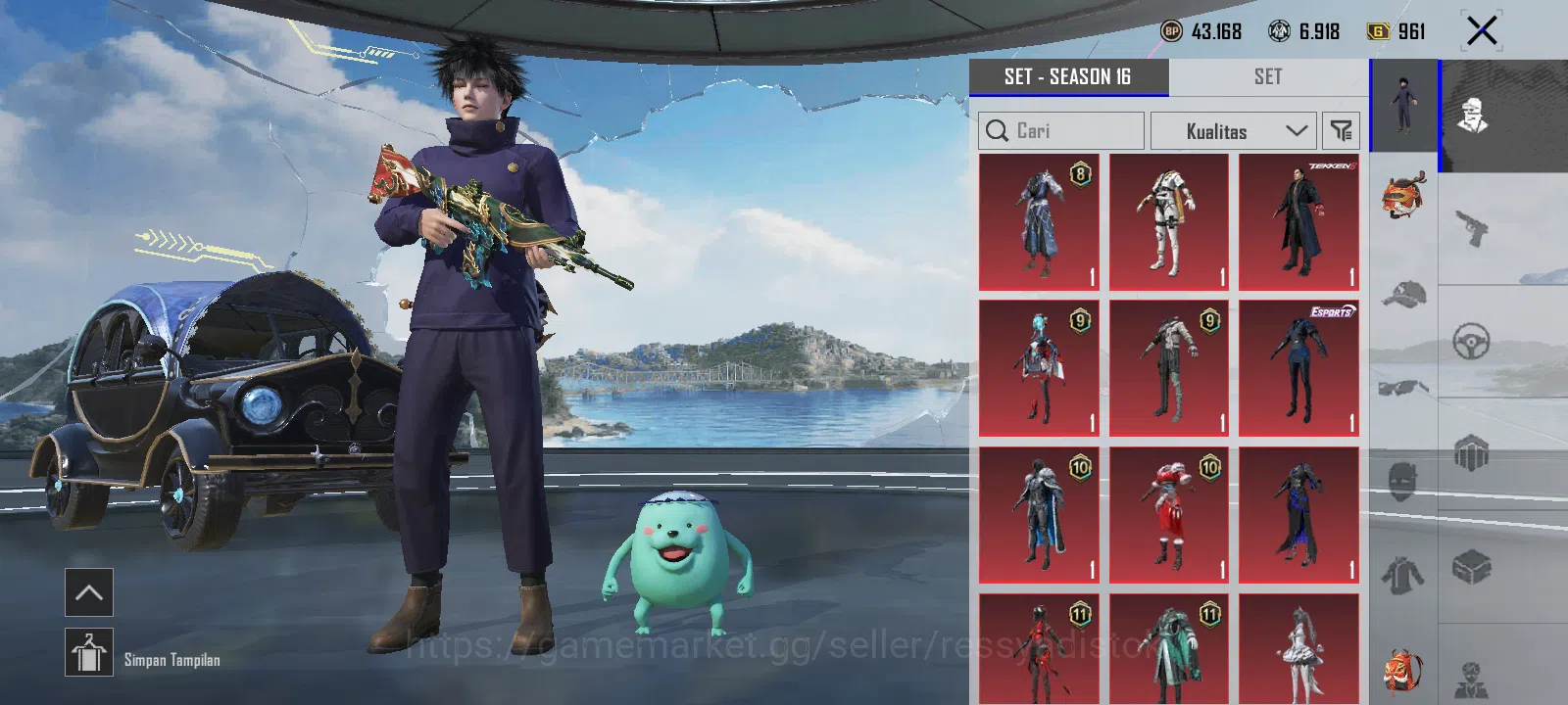 PUBG (PlayerUnknown’s Battlegrounds) Accounts PUBG | 47 SET MYTHIC, M4 IMMOLATION LVL 5, SCAR PRISM LVL 4, AKM CODEBREAKER 3