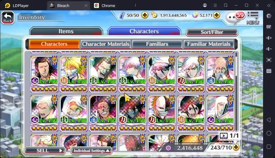 Bleach: Brave Souls Accounts Mid-Tier GLOBAL |52K Orb+MidGame|IchigoDreamTeam,Ichigo8TH,UlquioraTheHidden,Ulquiora 13