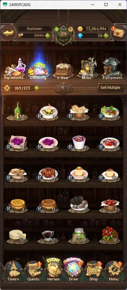 The Seven Deadly Sins: Grand Cross Accounts Endgame ASIA |5.1M Power|40 LS|LR Mesis 6/6|UR Menor 4/6,Skuld 2/6,Meliza 4/6 11