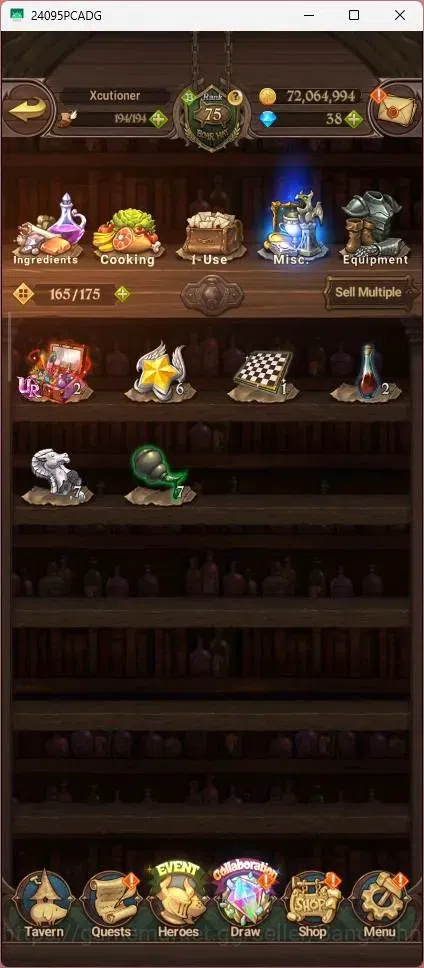 The Seven Deadly Sins: Grand Cross Accounts Endgame ASIA |5.1M Power|40 LS|LR Mesis 6/6|UR Menor 4/6,Skuld 2/6,Meliza 4/6 13