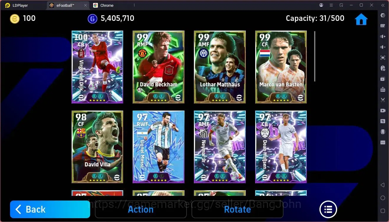 eFootball Accounts Mobile |PW 3191|Bigtime Forlan|Epic Beckham,Mattha image 4