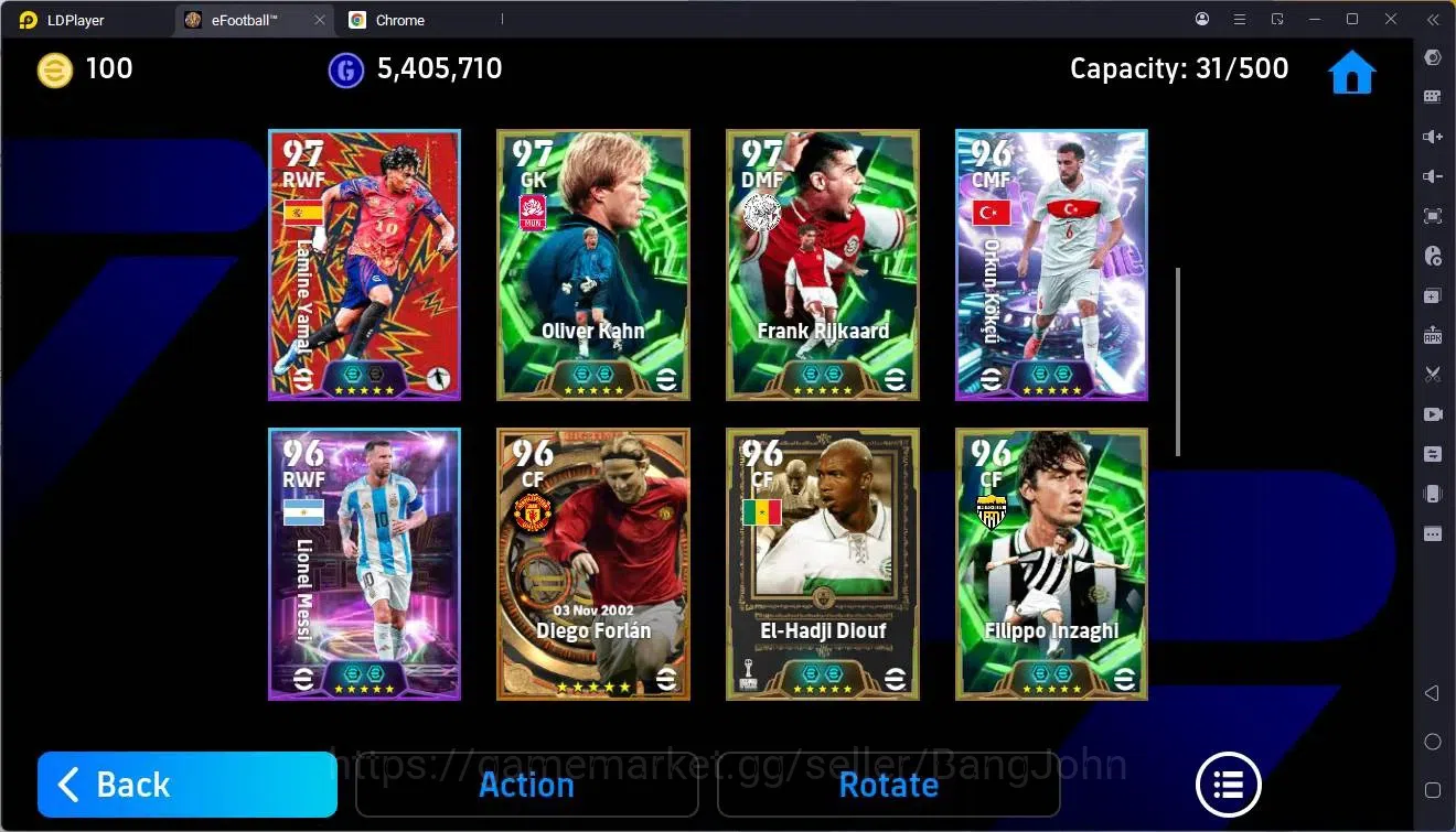 eFootball Accounts Mobile |PW 3191|Bigtime Forlan|Epic Beckham,Mattha image 5