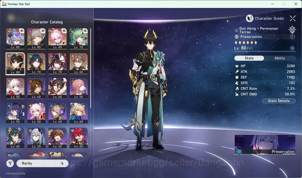 Honkai Star Rail Accounts Asia | TL 65|Evanescia+Sign|Dan Heng PT|Silver Wol image 12