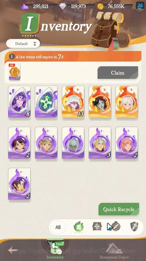 AFK Journey Accounts GLOBAL|2 Collab[Frieren,Himmel]|28 Epic [Aurora(Fr image 10