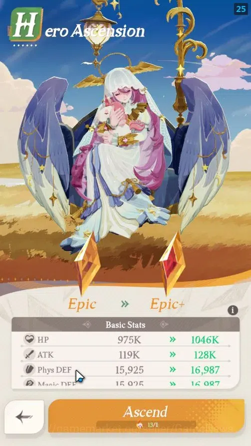 AFK Journey Accounts GLOBAL|2 Collab[Frieren,Himmel]|28 Epic [Aurora(Fr image 5