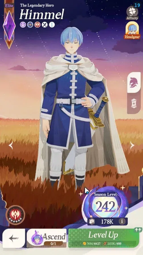 AFK Journey Accounts GLOBAL|2 Collab[Frieren,Himmel]|28 Epic [Aurora(Fr image 6
