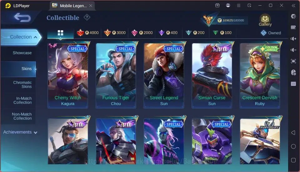 Mobile Legends: Bang Bang Accounts GLOBAL Hero 132 Skin 431 |AOT Yin|Aspirants Guin|M image 10