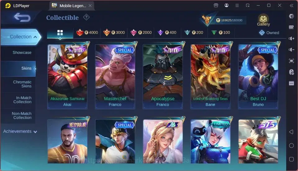 Mobile Legends: Bang Bang Accounts GLOBAL Hero 132 Skin 431 |AOT Yin|Aspirants Guin|M image 12