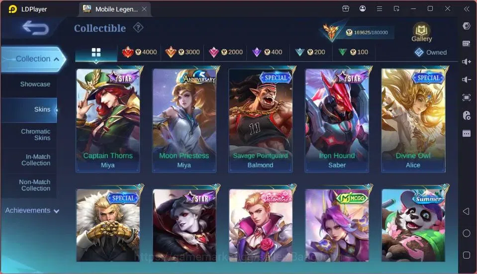 Mobile Legends: Bang Bang Accounts GLOBAL Hero 132 Skin 431 |AOT Yin|Aspirants Guin|M image 13