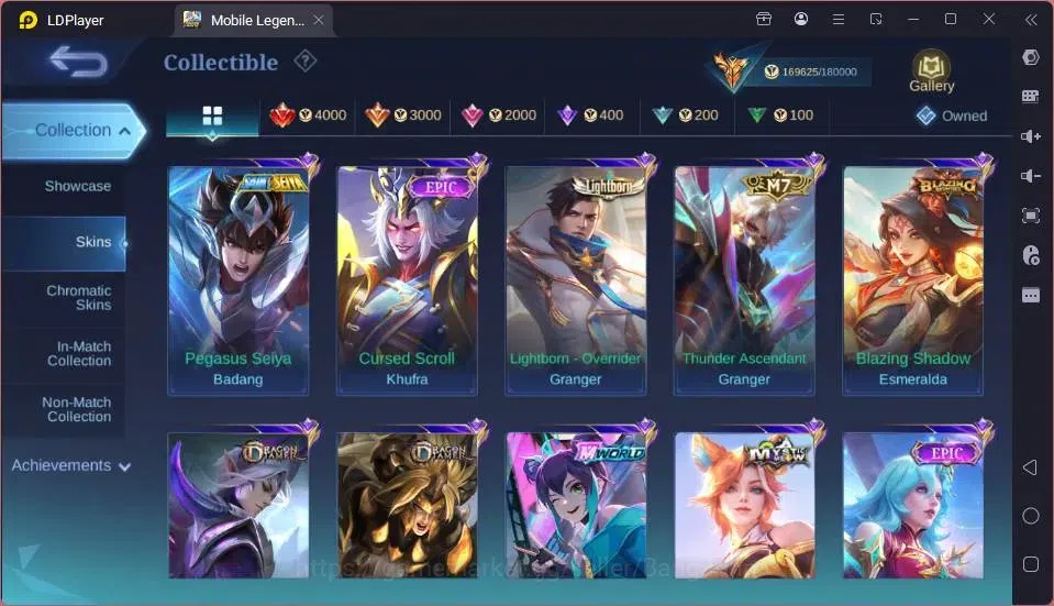 Mobile Legends: Bang Bang Accounts GLOBAL Hero 132 Skin 431 |AOT Yin|Aspirants Guin|M image 15