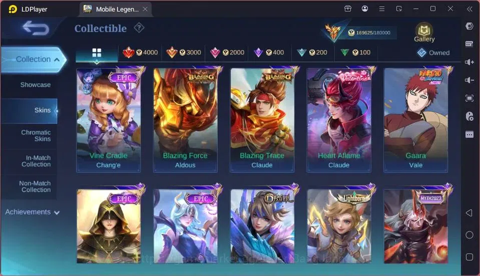 Mobile Legends: Bang Bang Accounts GLOBAL Hero 132 Skin 431 |AOT Yin|Aspirants Guin|M image 16