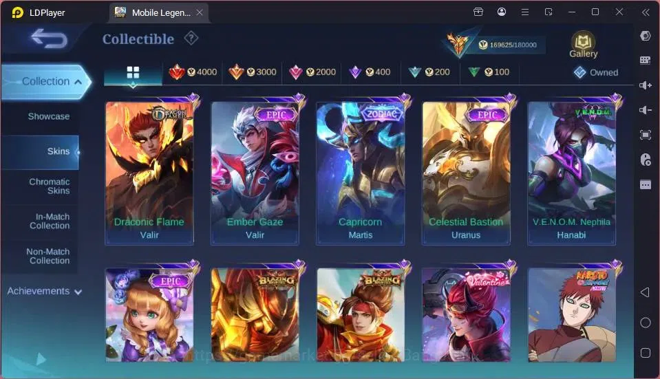 Mobile Legends: Bang Bang Accounts GLOBAL Hero 132 Skin 431 |AOT Yin|Aspirants Guin|M image 17