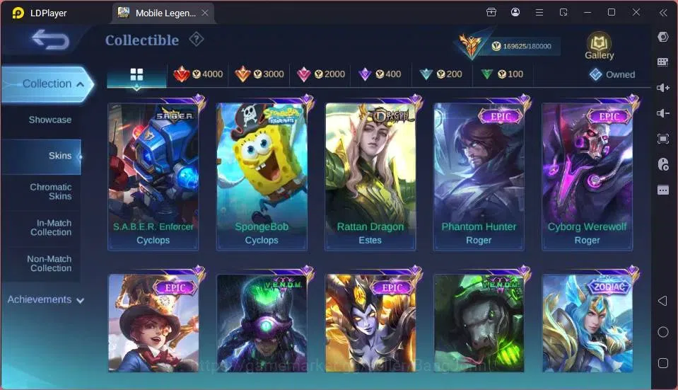 Mobile Legends: Bang Bang Accounts GLOBAL Hero 132 Skin 431 |AOT Yin|Aspirants Guin|M image 19