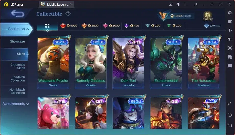 Mobile Legends: Bang Bang Accounts GLOBAL Hero 132 Skin 431 |AOT Yin|Aspirants Guin|M image 8