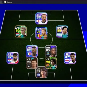 eFootball Accounts Legends & Iconic Players Mobile | PW 2707 | Epic Bergkamp, Puyol | New Showtime Kevin De Bruyne | 2026