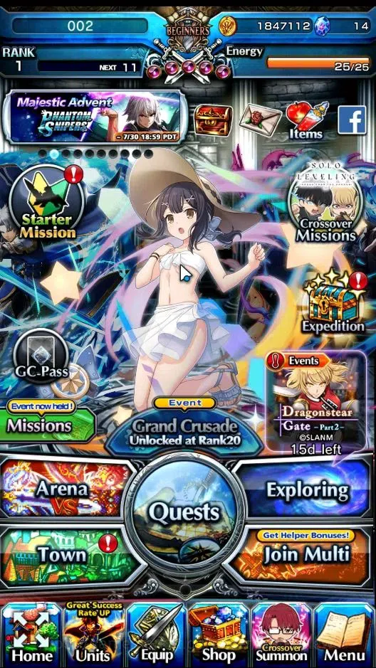 Grand Summoners Accounts End-Game Global|Rank 1|9 Ascend+1 TW|2 Chloe)+TW 2 Paladin Roy,S Miyu,Demon Lord Rimuru,C 1