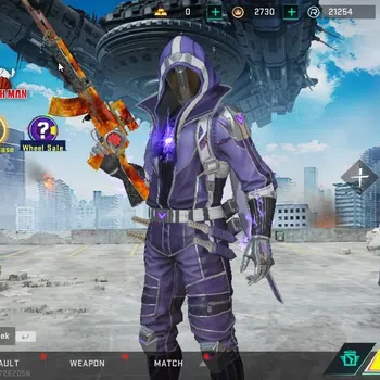 Blood Strike Accounts Collab Skin ASIA|2 ULTRA [KRAKEN-Purple Lightning, ETHAN-Raid Mask]|Collab OPM