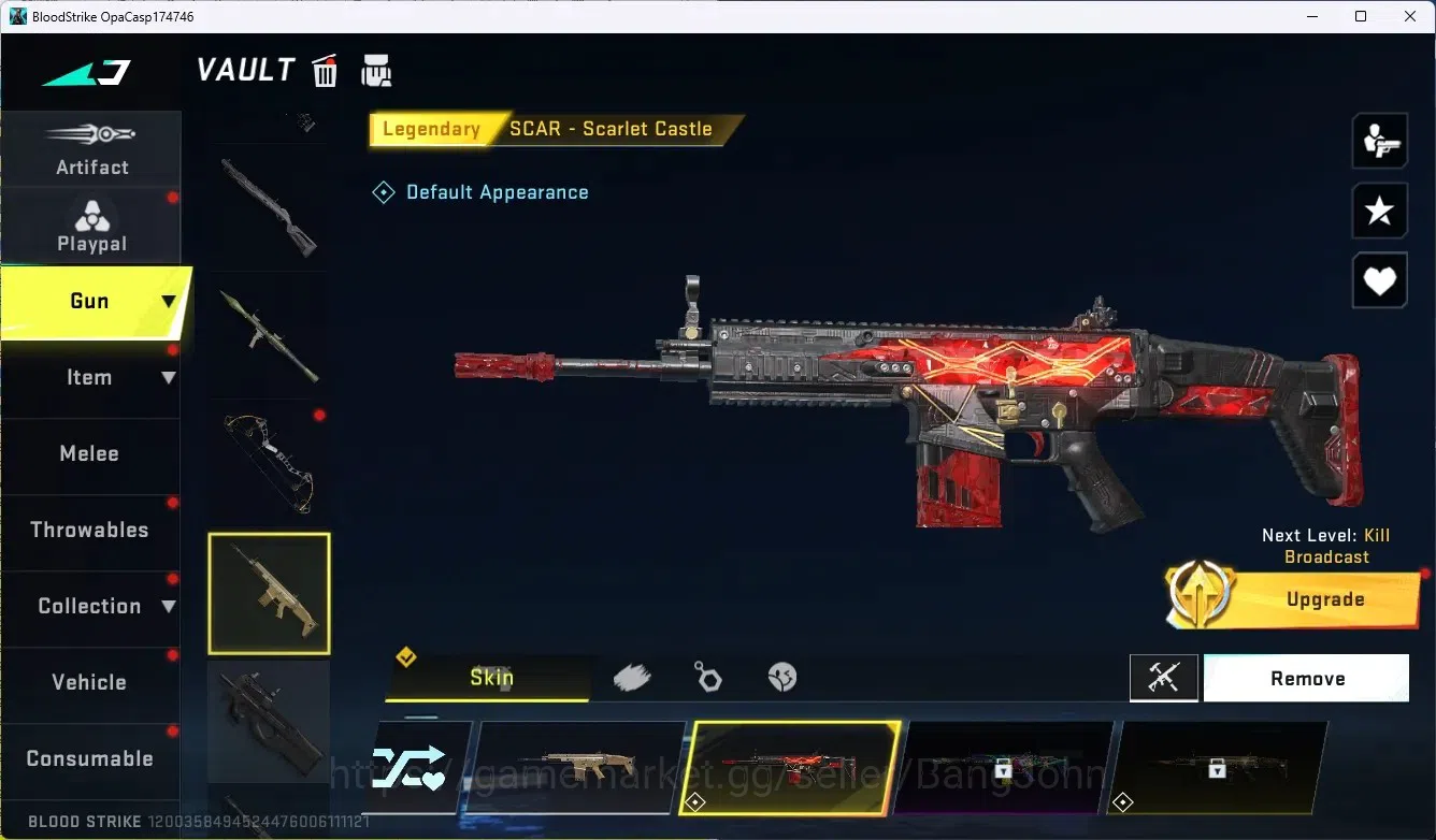 Blood Strike Accounts ASIA|Collab Gun MCX - EVA-00|2 Legendary Gun|Colla image 3