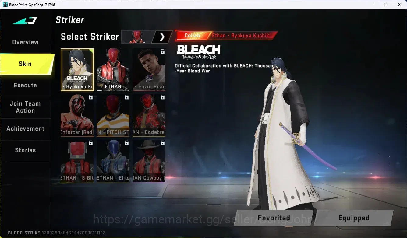 Blood Strike Accounts ASIA|Collab Gun MCX - EVA-00|2 Legendary Gun|Colla image 8