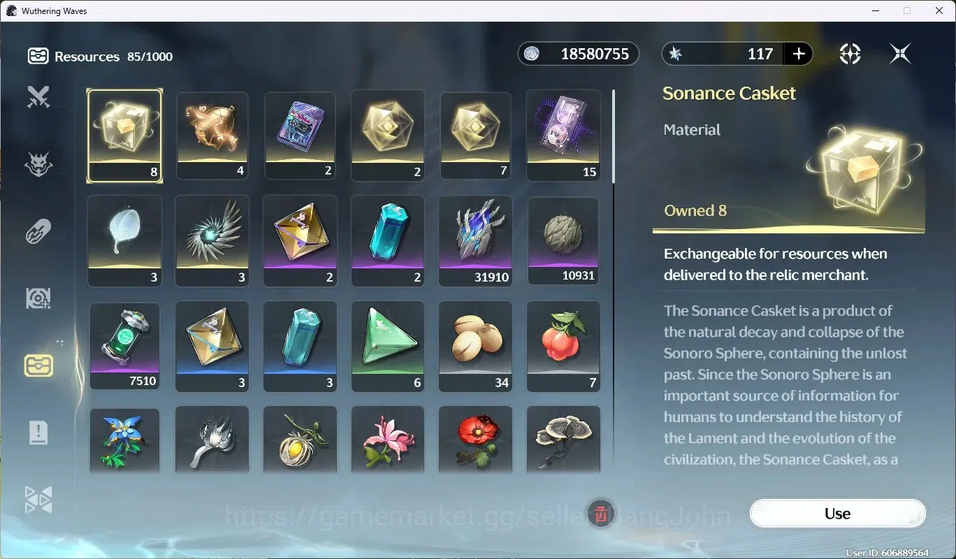 Wuthering Waves Accounts EU|UL 49 |Rank 5|1 Char Limited [Lucy RC6 + Sign], image 14