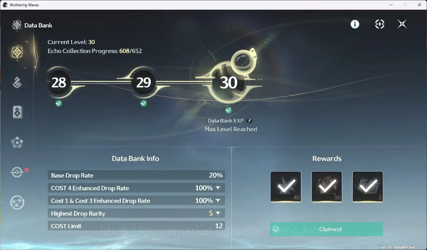 Wuthering Waves Accounts EU|UL 49 |Rank 5|1 Char Limited [Lucy RC6 + Sign], image 8