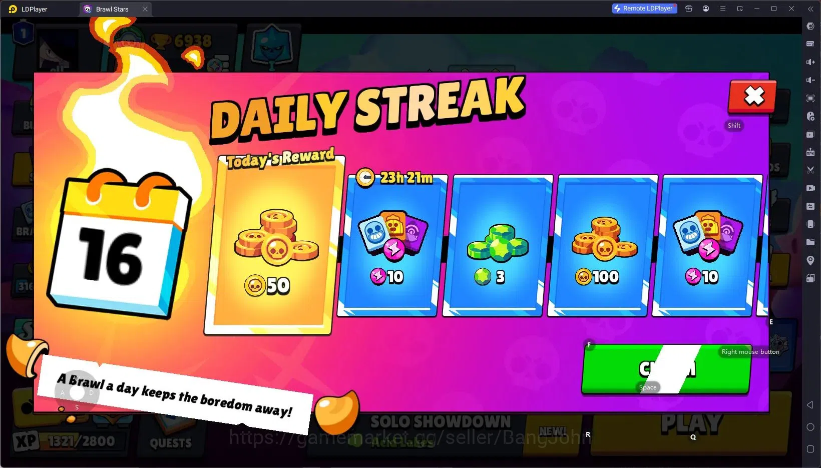 Brawl Stars Accounts Android | 6938 Thropy|35 Brawler|2 Max Hypercharge image 13