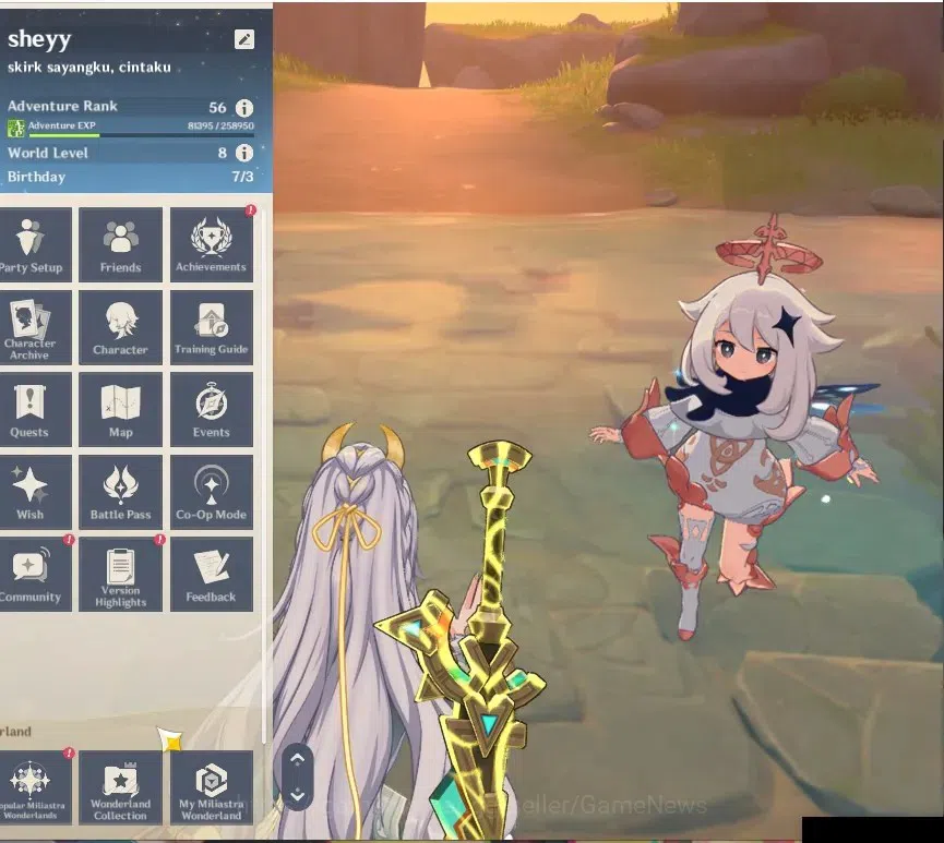 Genshin Impact Accounts ASIA|AR 58|Team Premium Zibai + Mavuika,Mualani|Go image 2