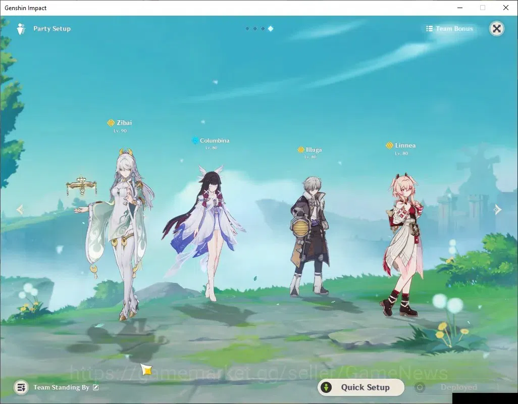 Genshin Impact Accounts ASIA|AR 58|Team Premium Zibai + Mavuika,Mualani|Go image 3