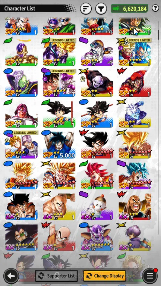 Dragon Ball Legends Accounts Lvl 145 | 6,6 M Total Power | 0CC | 2 Ultra | Trun image 7