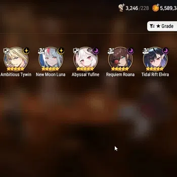 Epic Seven Accounts High-End GLOBAL UnVerif|NewEra|7 ML(Zio,TR Elvira,NM Luna,R Roana,A Yufine Etc)+Aube,Ivana,Saria