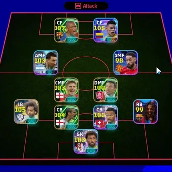 eFootball Accounts Meta Player Android|Collab Naruto Marcello|9 Epic Samuel Eto'o,Rio Ferninand|ShowTime James