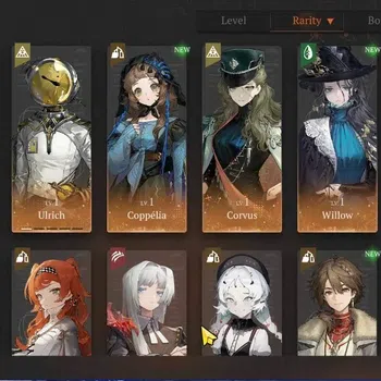 Reverse: 1999 Accounts Starter GLOBAL|Lv 1|7 (*6 Crew) 1 Limited|Rhiannon P5|Ulrich P1,Coppelia,Corvus,Willow,J,Ezra|22