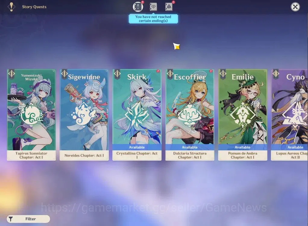 Genshin Impact Accounts ASIA|AR60|15Limited+14(*5WEP)|NeuvilletteC1+sign,M image 18
