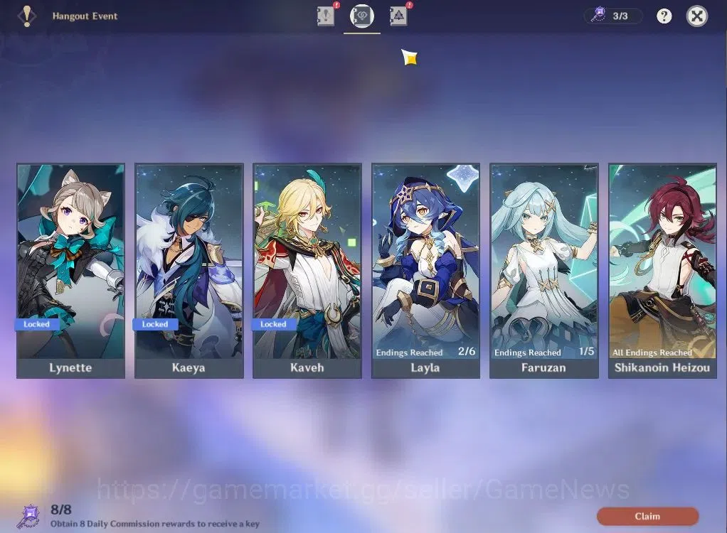 Genshin Impact Accounts ASIA|AR60|15Limited+14(*5WEP)|NeuvilletteC1+sign,M image 19