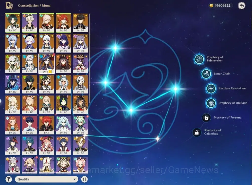 Genshin Impact Accounts ASIA|AR60|15Limited+14(*5WEP)|NeuvilletteC1+sign,M image 8