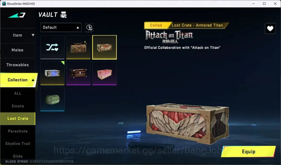 Blood Strike Accounts ASIA | AOT Dual Blades - Ultrahard Blade | 3 7DS/1 image 11