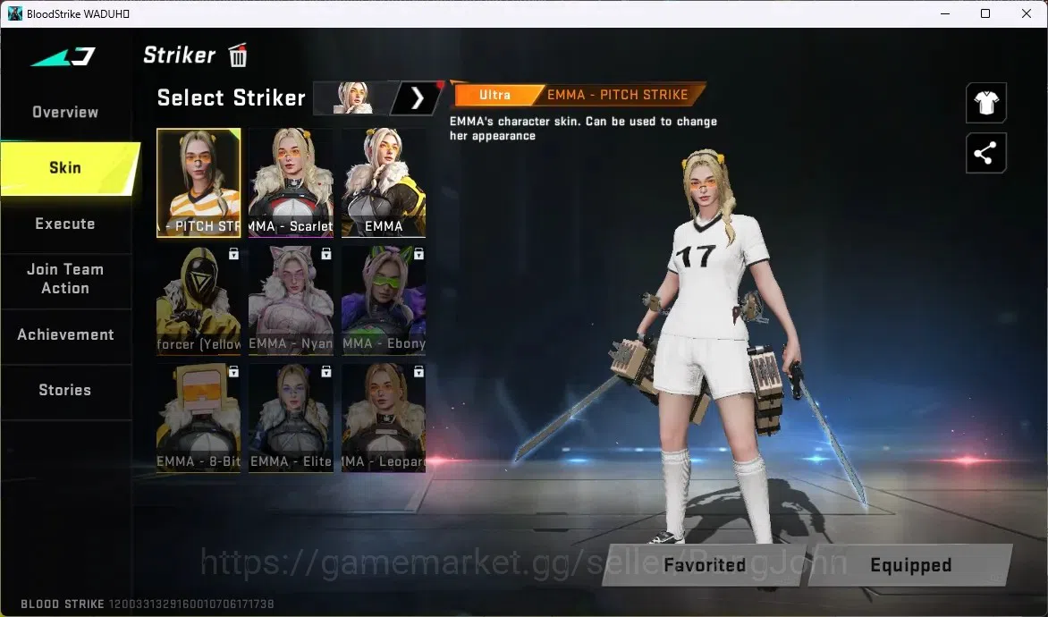 Blood Strike Accounts ASIA | AOT Dual Blades - Ultrahard Blade | 3 7DS/1 image 13