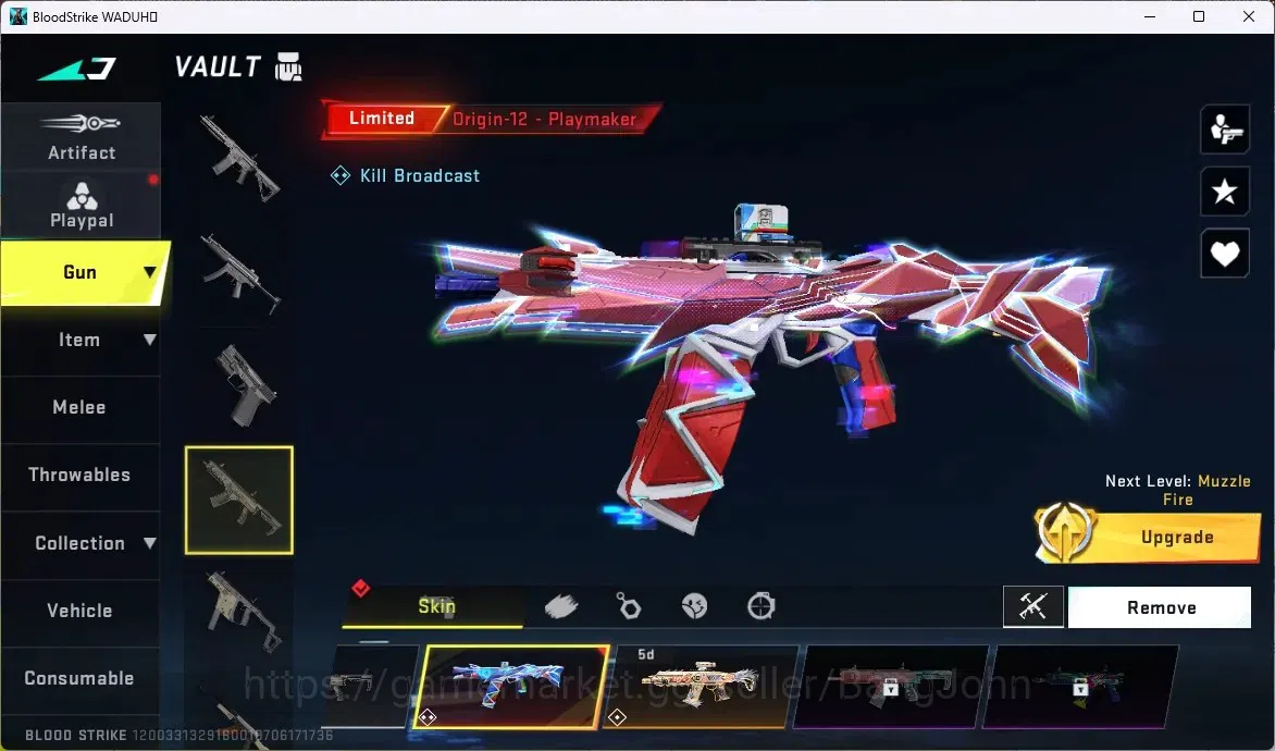 Blood Strike Accounts ASIA | AOT Dual Blades - Ultrahard Blade | 3 7DS/1 image 3