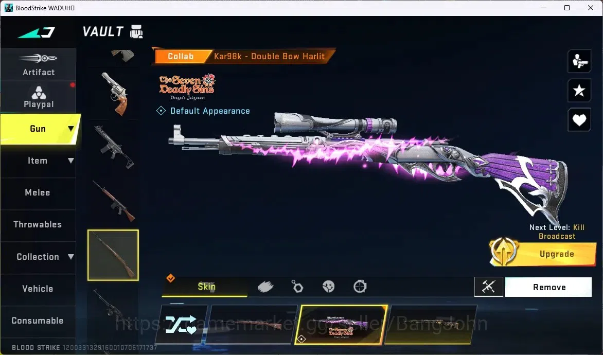 Blood Strike Accounts ASIA | AOT Dual Blades - Ultrahard Blade | 3 7DS/1 image 8