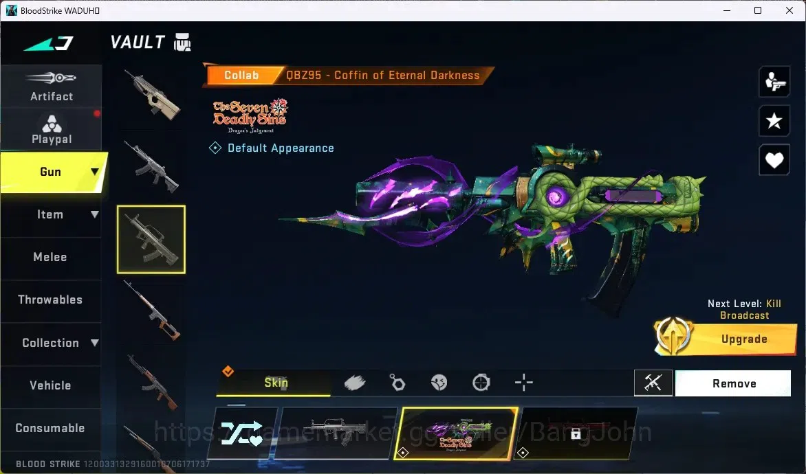Blood Strike Accounts ASIA | AOT Dual Blades - Ultrahard Blade | 3 7DS/1 image 9