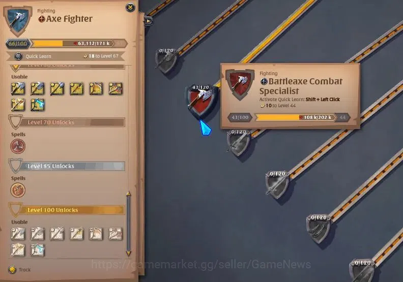 Albion Online Accounts ASIA | 2,55M Total Fame - 7M Silver | T8 Ore Miner image 4