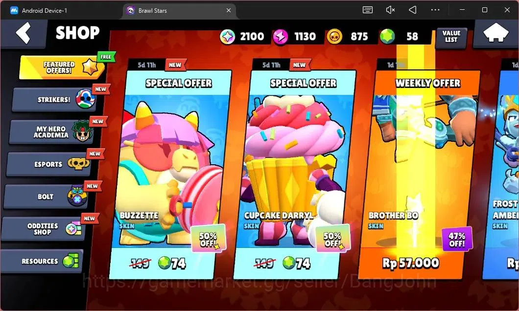 Brawl Stars Accounts Global |482 Thropy|10 Brawler|1 Max Hypercharge(El image 4