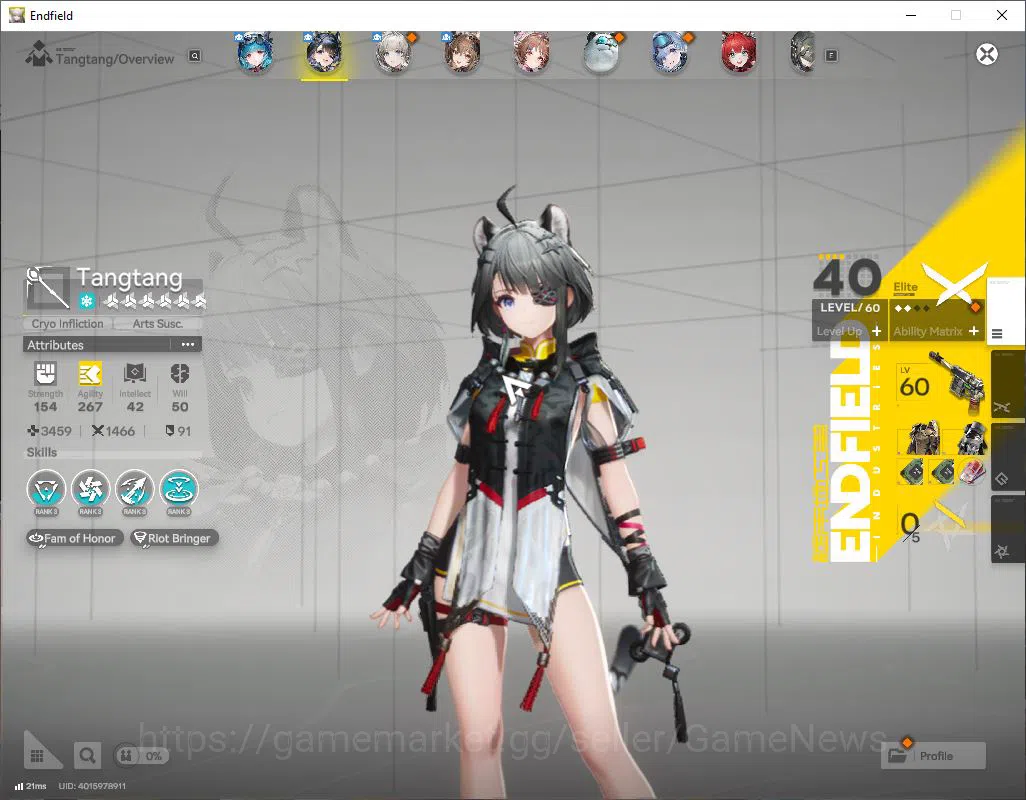 Arknights: Endfield Accounts ASIA|Lv 43|SSR 6(2Limit)|(Tangtang,Giberta,Last Ri image 10