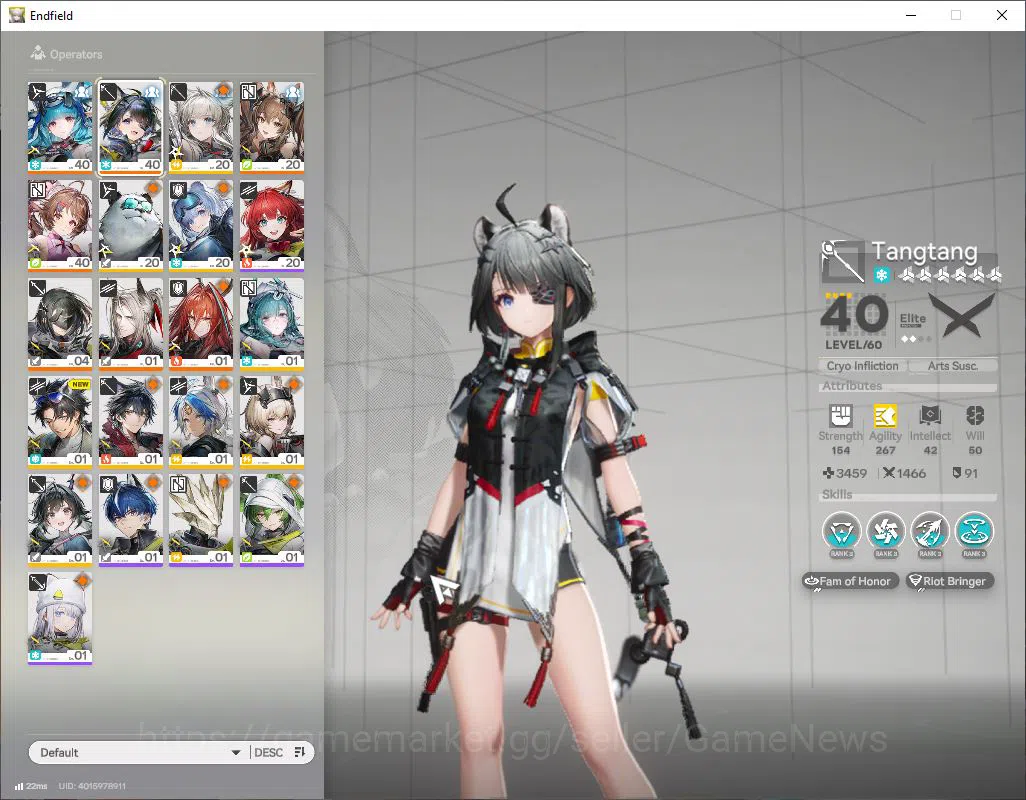 Arknights: Endfield Accounts ASIA|Lv 43|SSR 6(2Limit)|(Tangtang,Giberta,Last Ri image 7