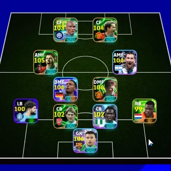 eFootball Accounts Others Android|Power3200|20 Epic David Beckham,Gerrard,Cantona,Eto'o,Edmilson,Michael Owen,Etc|11