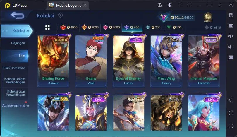 Mobile Legends: Bang Bang Accounts GLOBAL|Hero 132|Skin 253|Kof Aurora,Prime Beatrix, image 11